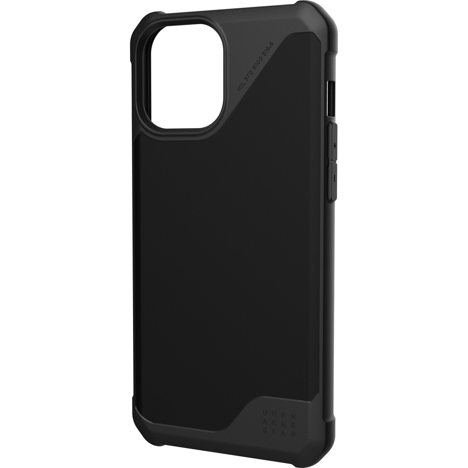 Urban Armor Gear Metropolis LT Series iPhone 12 Pro Max 5G Case - SATN ARMR Black