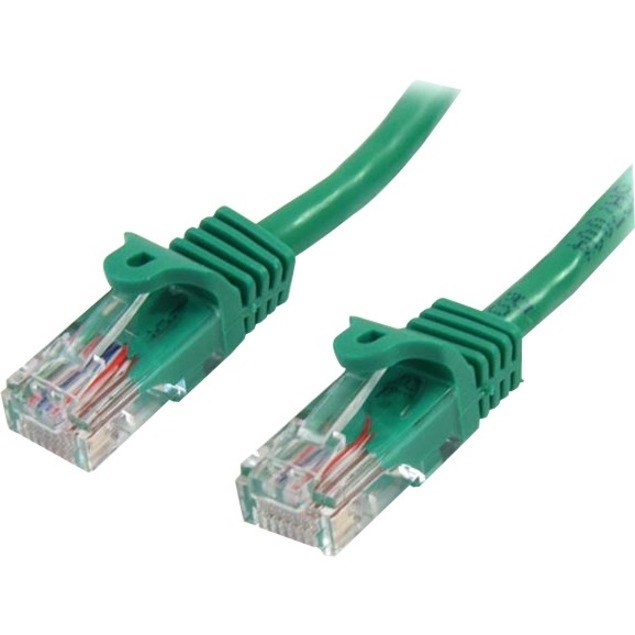 StarTech.com 1 m Green Cat5e Snagless RJ45 UTP Patch Cable - 1m Patch Cord