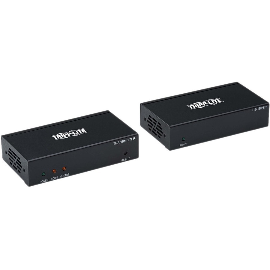 Tripp Lite by Eaton DisplayPort to HDMI over Cat6 Extender Kit, Transmitter/Receiver, 4K 60 Hz, HDR, PoC, 125 ft., TAA