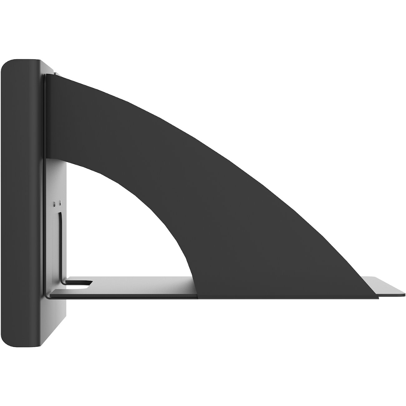 CTA Digital Printer Shelf Add-On for PAD-PARAF w/ Mounting Bracket (Black)