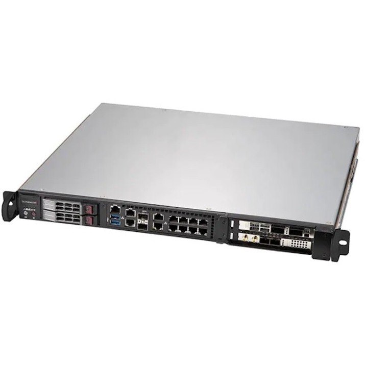 Supermicro SuperServer 1019D-16C-FHN13TP 1U Rack Server - 1 Xeon D-2183IT - Serial ATA/600 Controller