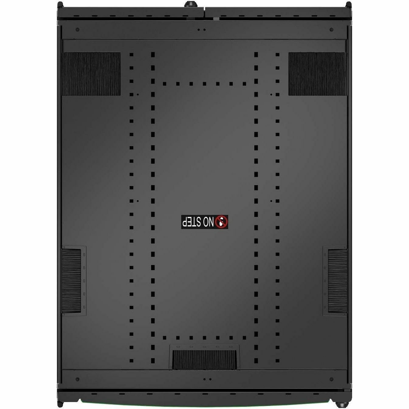 APC by Schneider Electric NetShelter SX 48U Enclosed Cabinet Rack Cabinet for Server, Equipment, IT Equipment - 482.60 mm Rack Width - Black - TAA Compliant