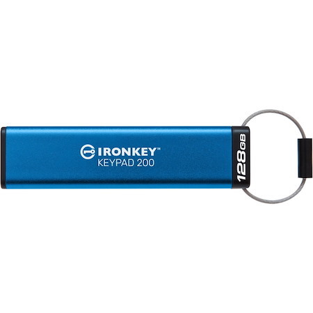 IronKey Keypad 200 IKKP200 128 GB USB 3.2 (Gen 1) Type A Flash Drive - XTS-AES