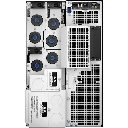 APC Smart-UPS On-Line, 8kVA/8kW, Tower, 208V, 6x L6-30R NEMA outlets, Network Card+SmartSlot, Extended runtime, W/O rail kit