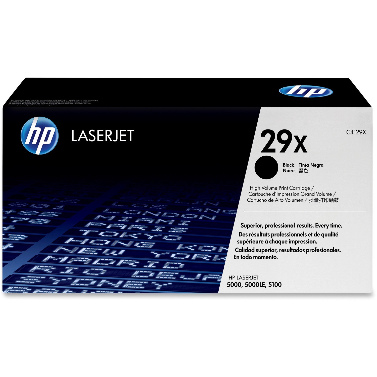 HP 29X Original Laser Toner Cartridge - Black - 1 Each