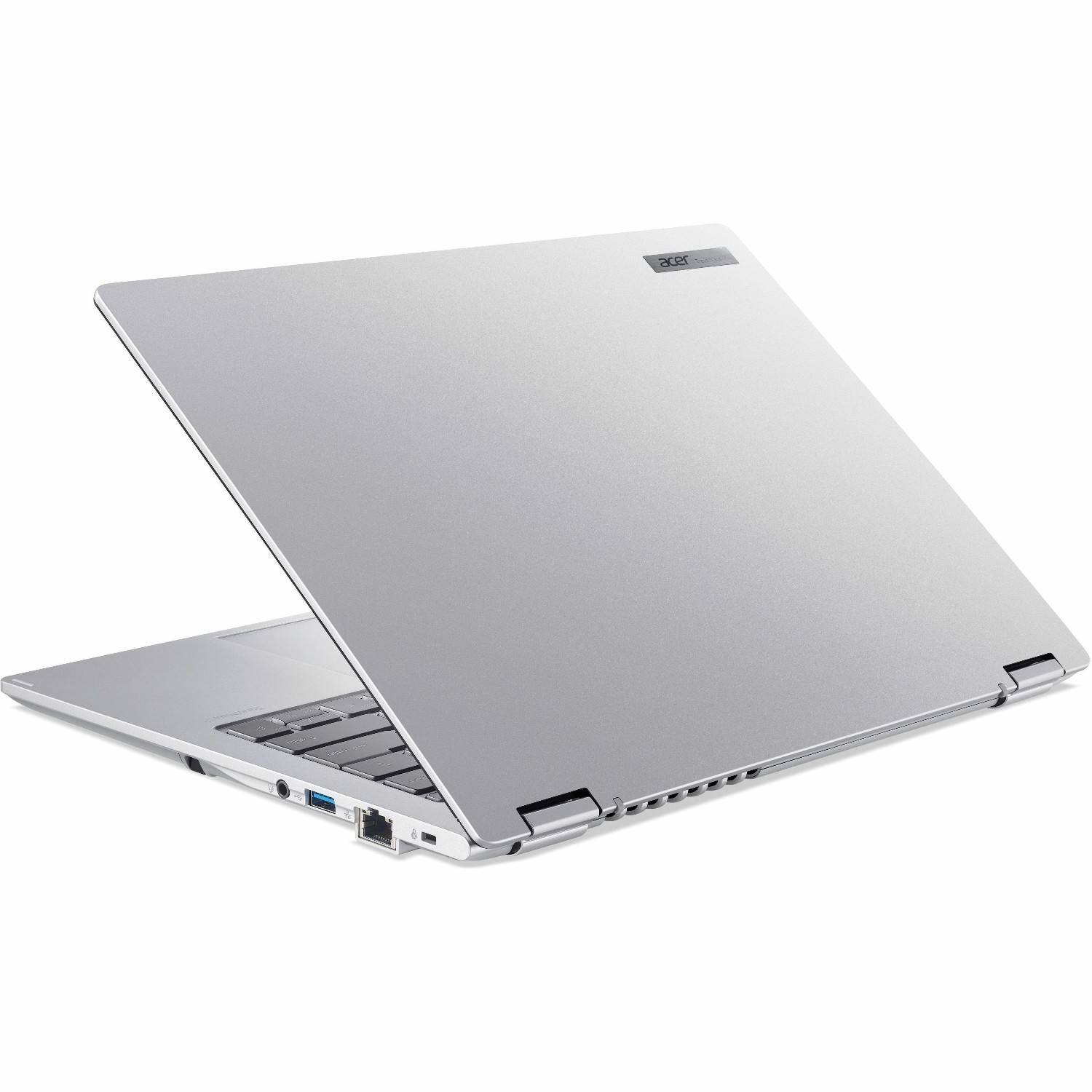 Acer TravelMate P4 Spin 14 AI TMP414RN-56 TMP414RN-56-78E8 14" Touchscreen Convertible Copilot+ PC 2 in 1 Notebook - WQXGA+ - 60 Hz - Intel Core 7 Series 3 355 - 32 GB - 512 GB PCI Express NVMe 4.0 SSD - English (US) Keyboard - Silver
