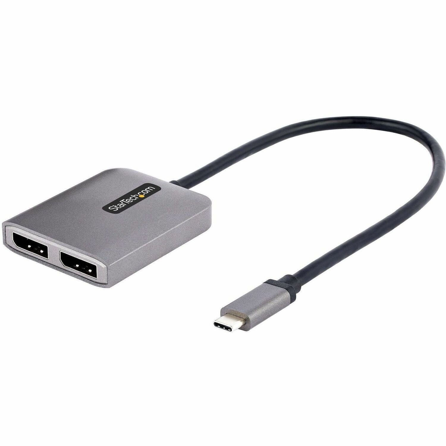 StarTech.com USB-C auf Dual DisplayPort 1.4 Adapter, Multi-Monitor MST Hub/Splitter, Dual 5K 60Hz mit DSC, Windows, Thunderbolt 3/4, USB4