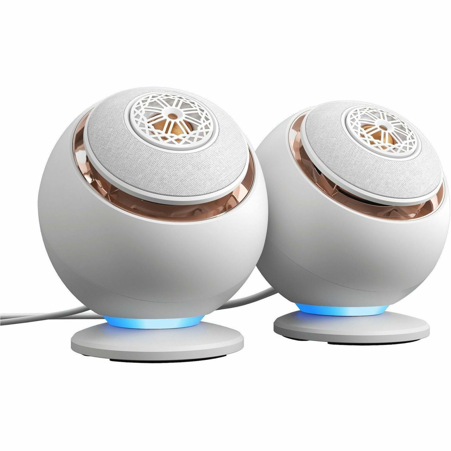 Creative Pebble Nova 2.0 Bluetooth Speaker System - 50 W RMS - White
