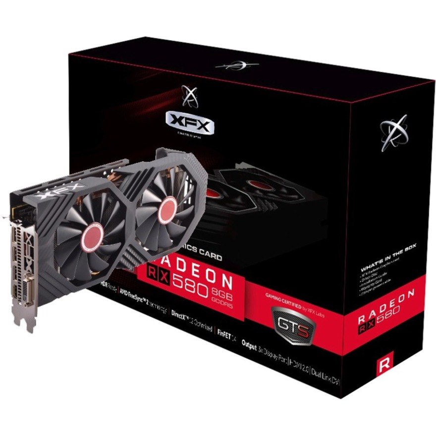 XFX AMD Radeon RX 580 Graphic Card - 8 GB GDDR5