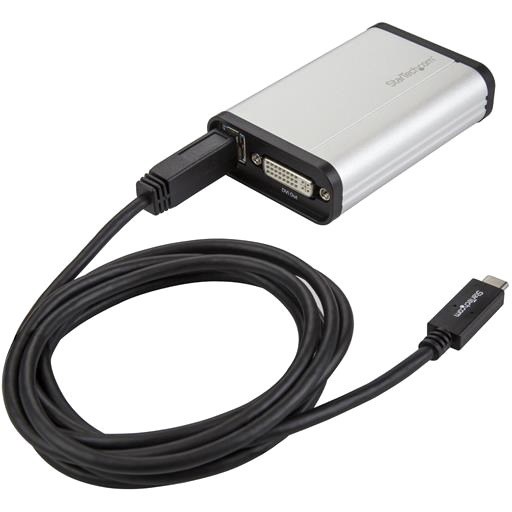 StarTech.com DVI to USB C Video Capture Device, USB Capture Card, Windows and Mac, DirectShow Compatible, 1080p 60fps, TAA