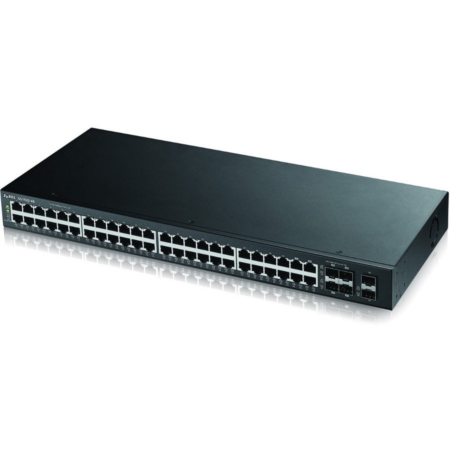ZYXEL GS1920 GS1920-48HPV2 48 Poorten Beheer mogelijk Ethernetswitch - Gigabit Ethernet - 10/100/1000Base-T, 1000Base-X