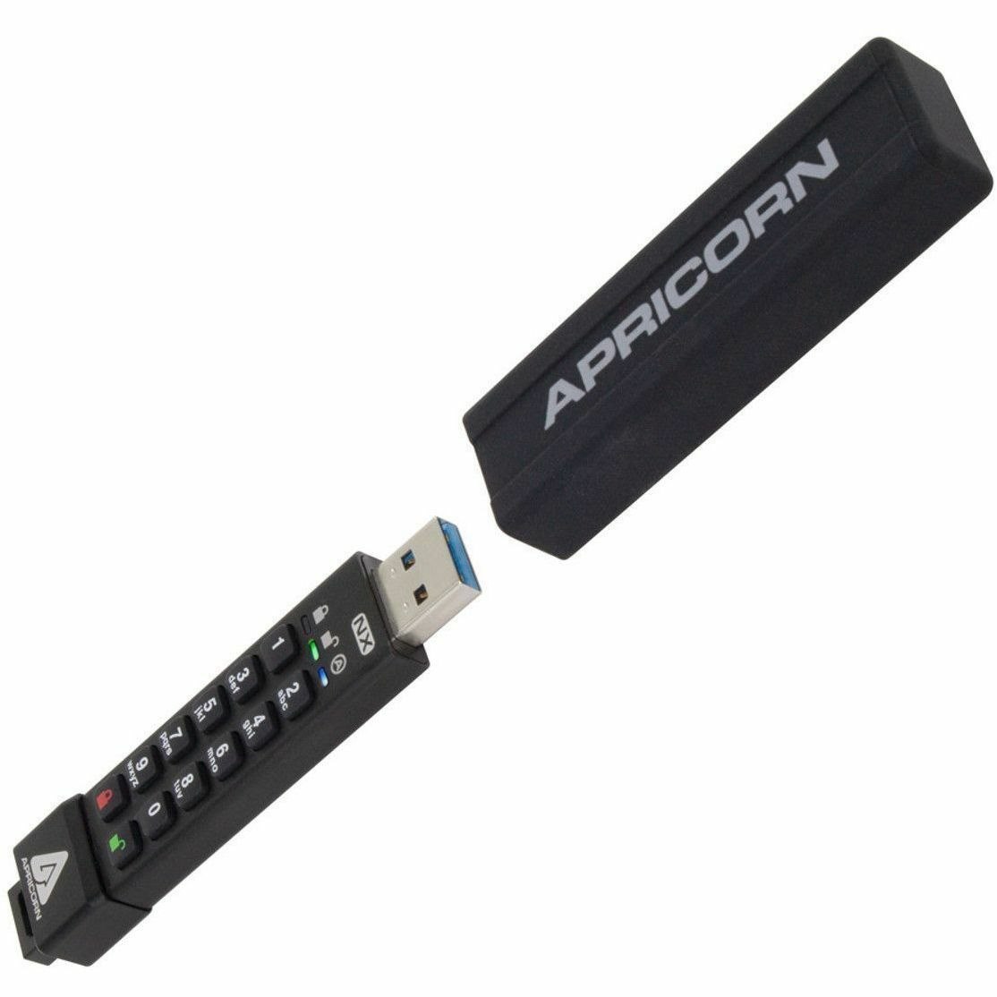 Apricorn Aegis Secure Key 3NX 512GB Usb 3.2 (gen 1) type a Flash Drive