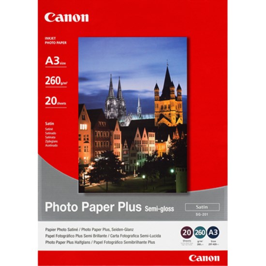 Canon Photo Paper Plus SG-201 Inkjet Photo Paper