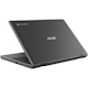 Asus Chromebook Flip CR1 CR1100FKA-Q1RS-CB 11.6" Touchscreen Convertible 2 in 1 Chromebook - HD - Intel Celeron N4500 - 4 GB - 64 GB Flash Memory - Dark Gray