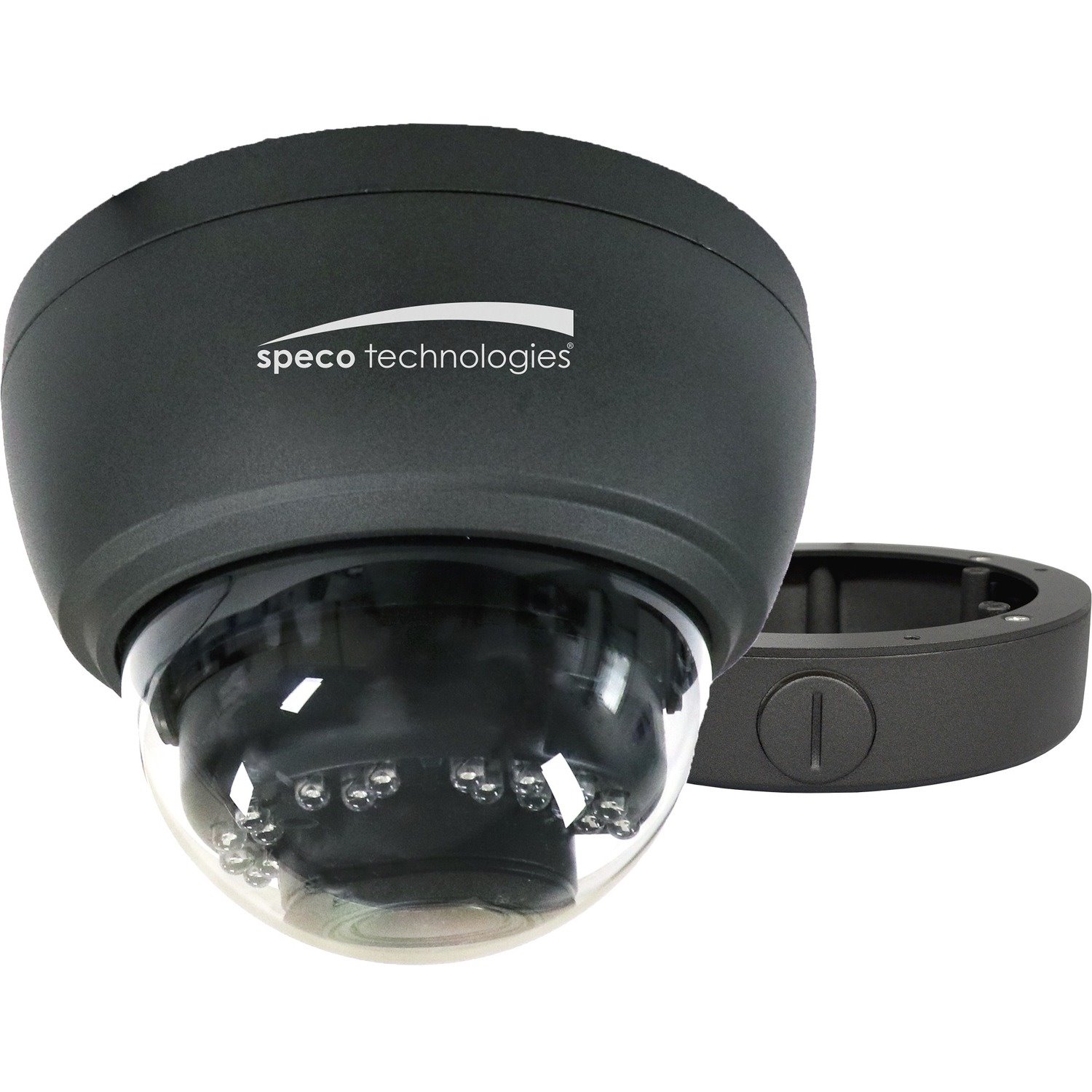 Speco Intensifier HT7250TM 2 Megapixel Full HD Surveillance Camera - Color - Dome - Dark Gray - TAA Compliant