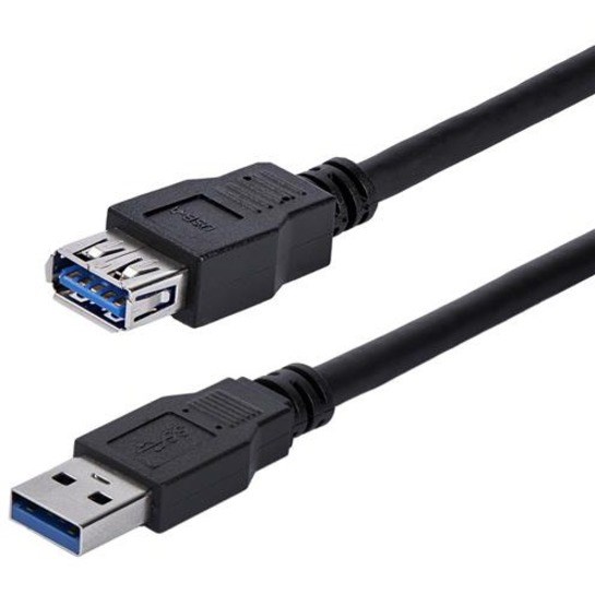 StarTech.com 1m Black SuperSpeed USB 3.0 (5Gbps) Extension Cable A to A - M/F