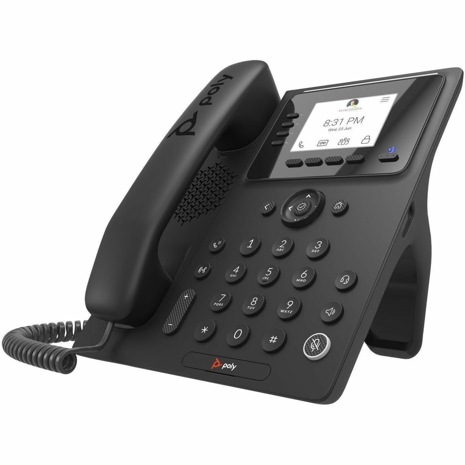 Poly CCX 350 Business Media Phone for Microsoft Teams and PoE-enabled GSA/TAA
