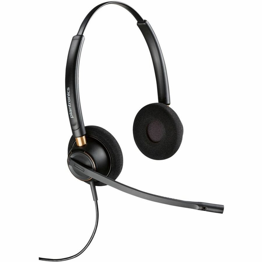 Poly EncorePro 520 Binaural Headset + Quick Disconnect