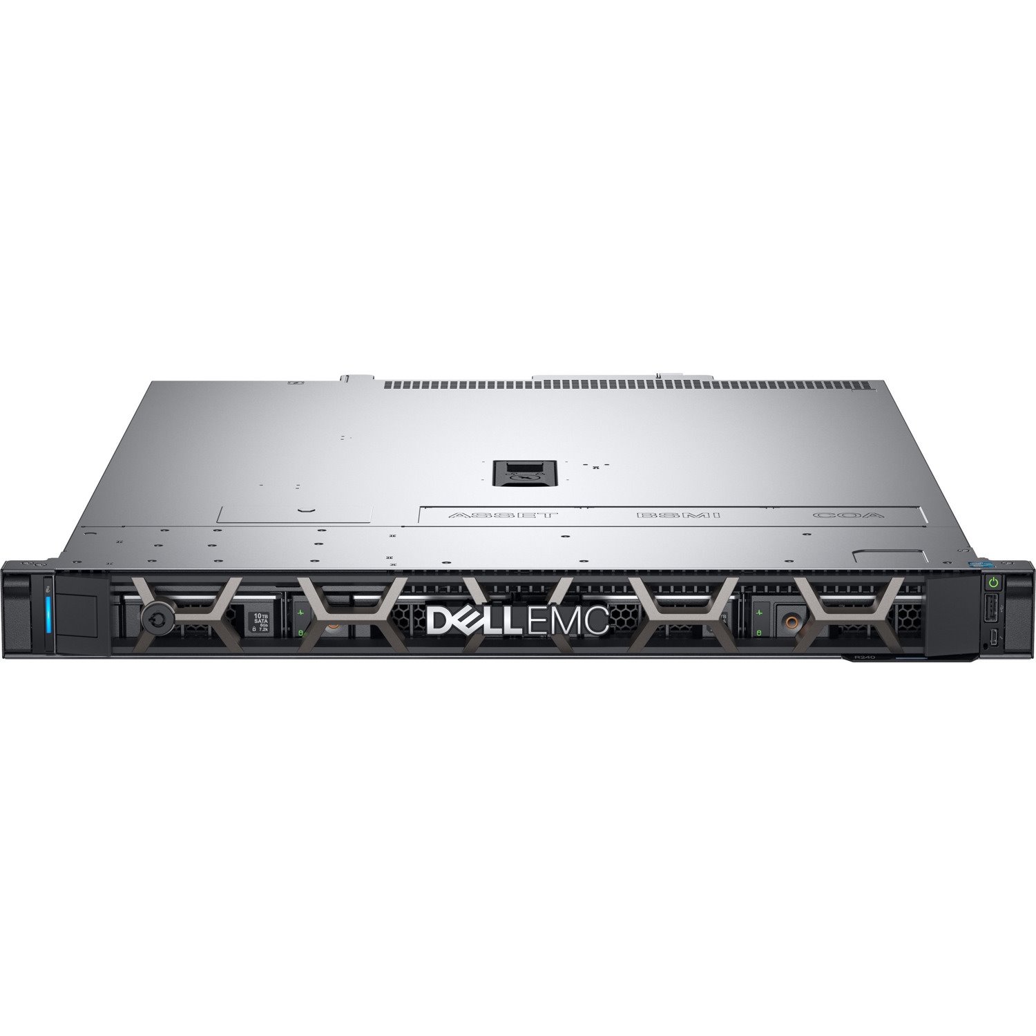 Dell EMC PowerEdge R240 1U Rack Server - 1 Xeon E-2224 3.40 GHz - 8 GB RAM - 1 TB HDD - (1 x 1TB) HDD Configuration - 12Gb/s SAS, Serial ATA/600 Controller