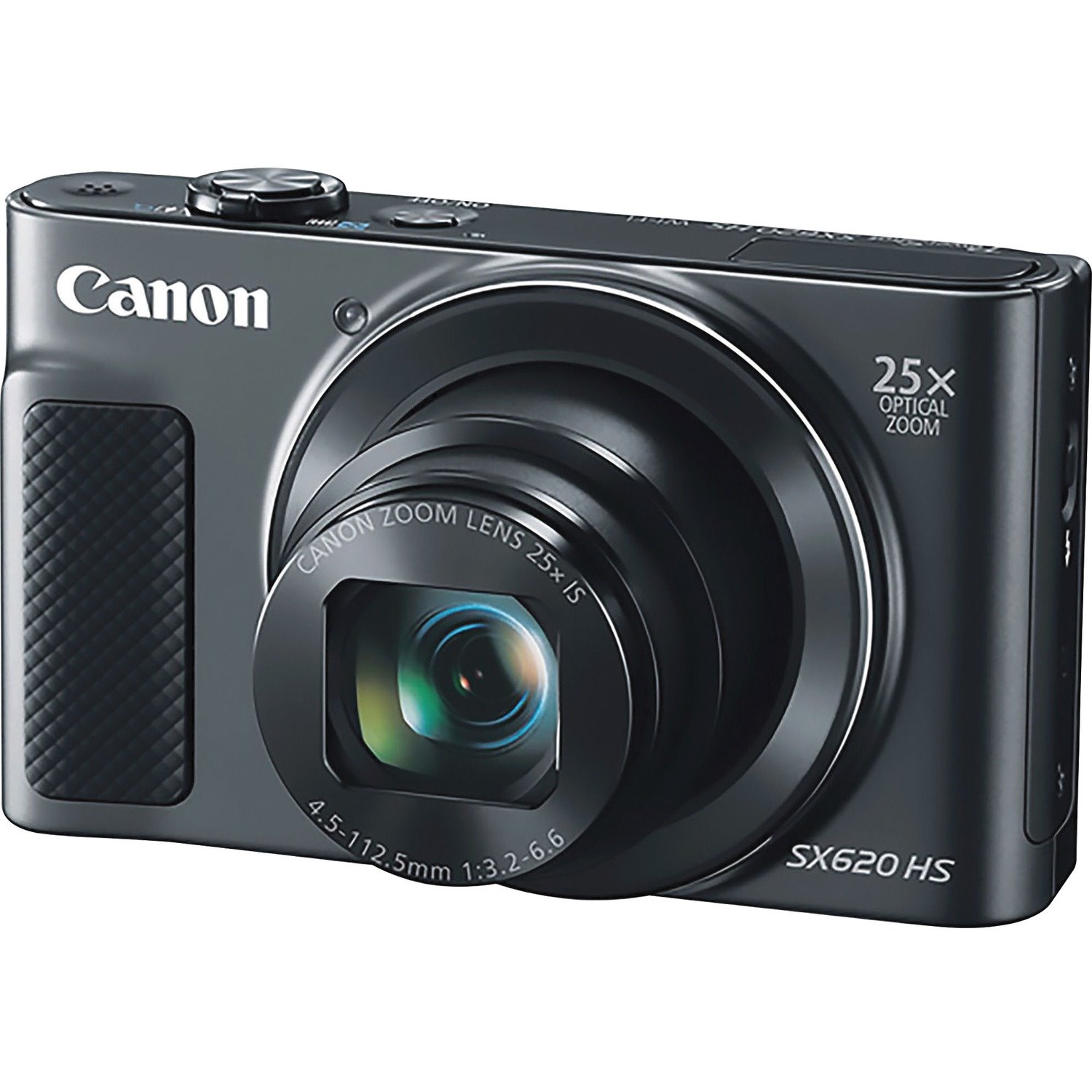 Canon PowerShot SX620 HS 20.2 Megapixel Compact Camera - Black