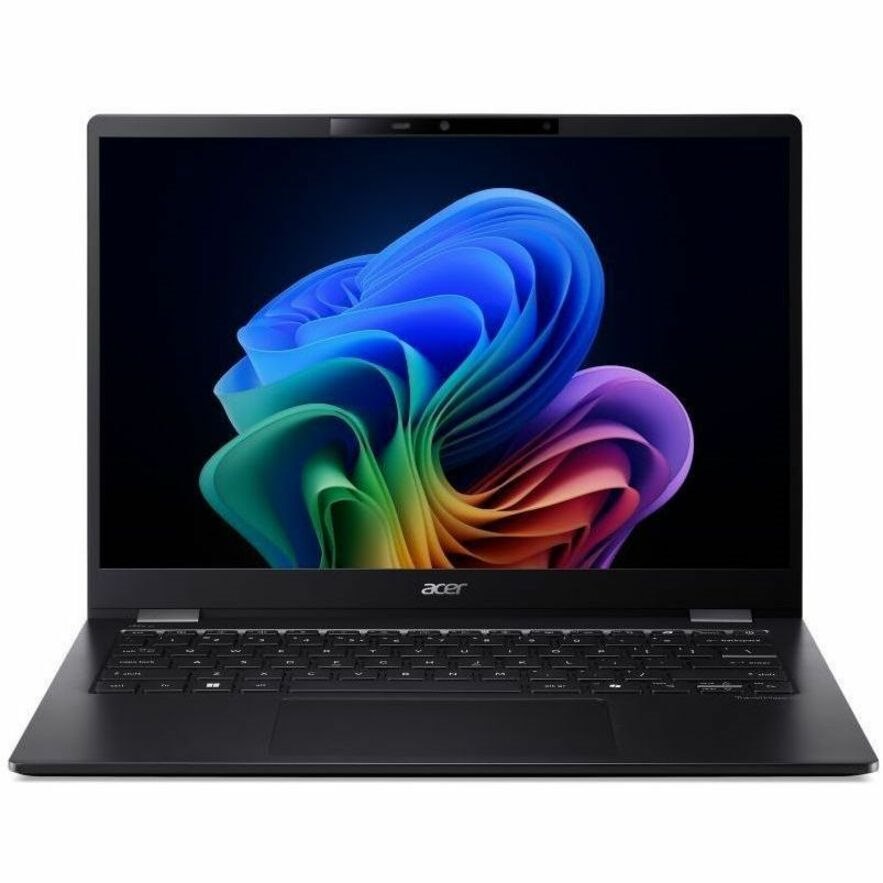 Acer TravelMate P6 14 AI P614-54T-TCO TMP614-54T-TCO-72H5 35.6 cm (14") Touchscreen Copilot+ PC Notebook - WUXGA - 60 Hz - Intel Core Ultra 7 268V - 32 GB - 1 TB PCI Express NVMe 4.0 SSD - English (US) Keyboard - Black