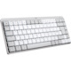 Logitech MX Mechanical Mini Keyboard - Wireless Connectivity - USB Type C Interface - LED - English (UK) - QWERTY Layout - Light Grey