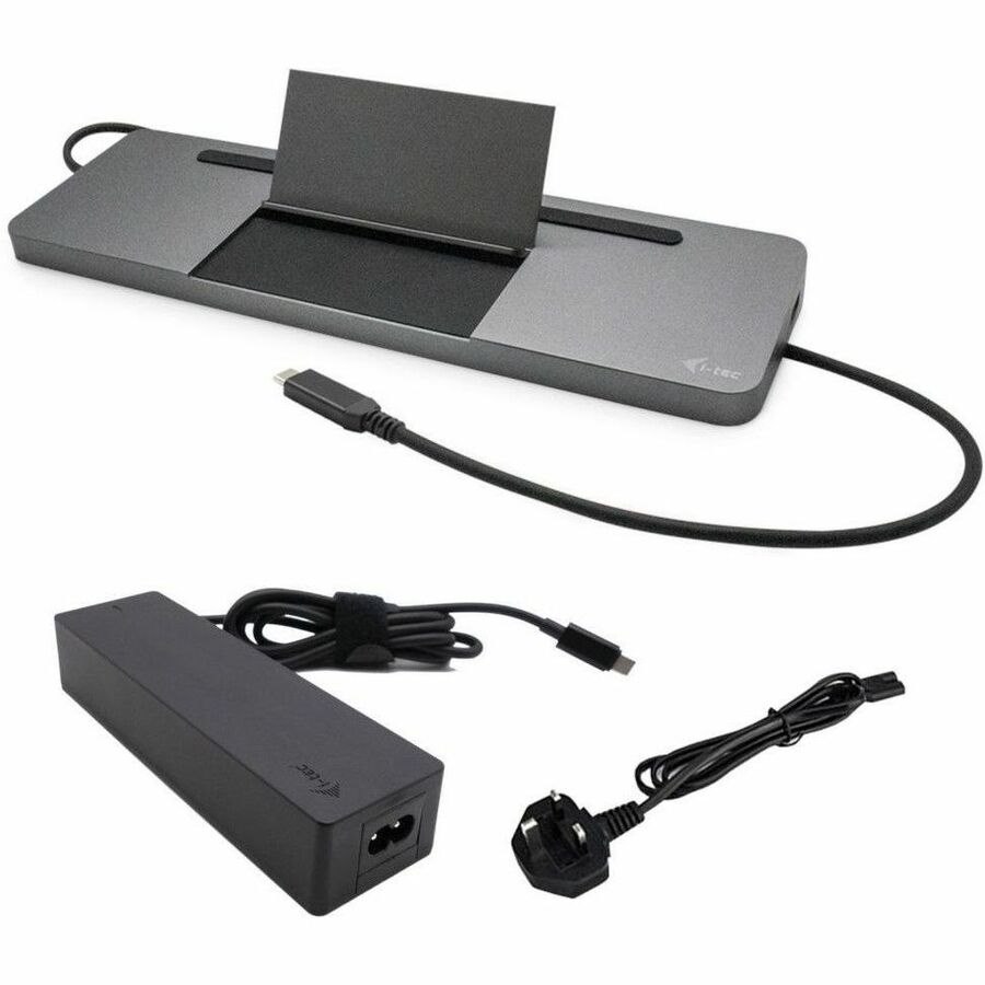 i-tec USB Type C Docking Station for Tablet, Smartphone, Monitor, Notebook, Memory Card Reader, Desktop PC - Charging Capability - Memory Card Reader - SD - 100 W