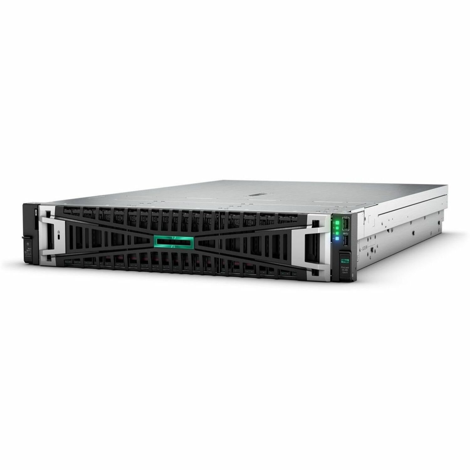 HPE ProLiant DL385 G11 2U Rack Server - 2 x AMD EPYC 9135 3.65 GHz - 64 GB RAM - 3.84 TB SSD - (4 x 960GB) SSD Configuration - NVMe, Serial ATA/600, 12Gb/s SAS Controller
