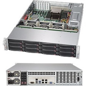 Supermicro SuperServer 6028R-E1CR12H Server Barebone System - 2U Rack-mountable - Socket R3 LGA-2011 - 2 x Processor Support