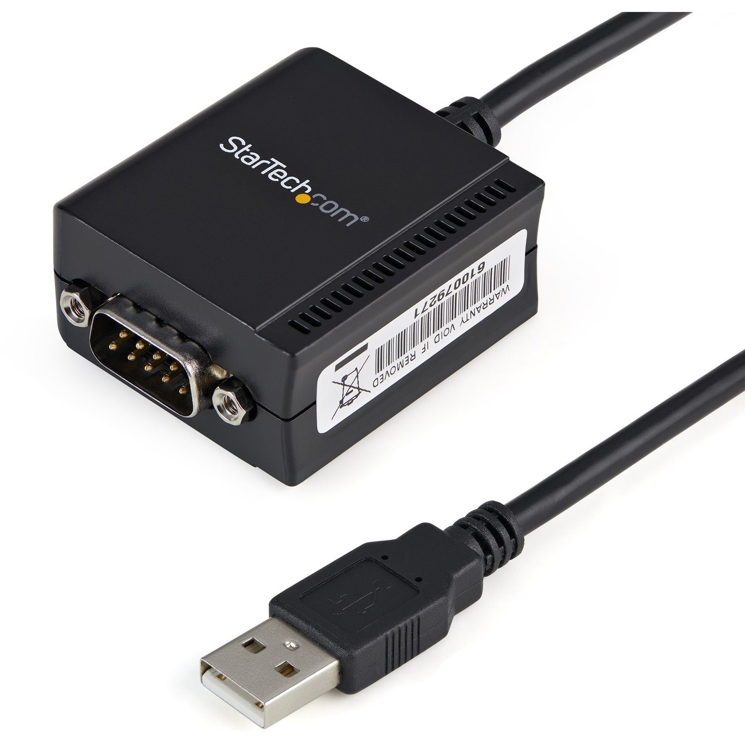 StarTech.com 1 Port FTDI USB to Serial RS232 Adapter Cable with COM Retention