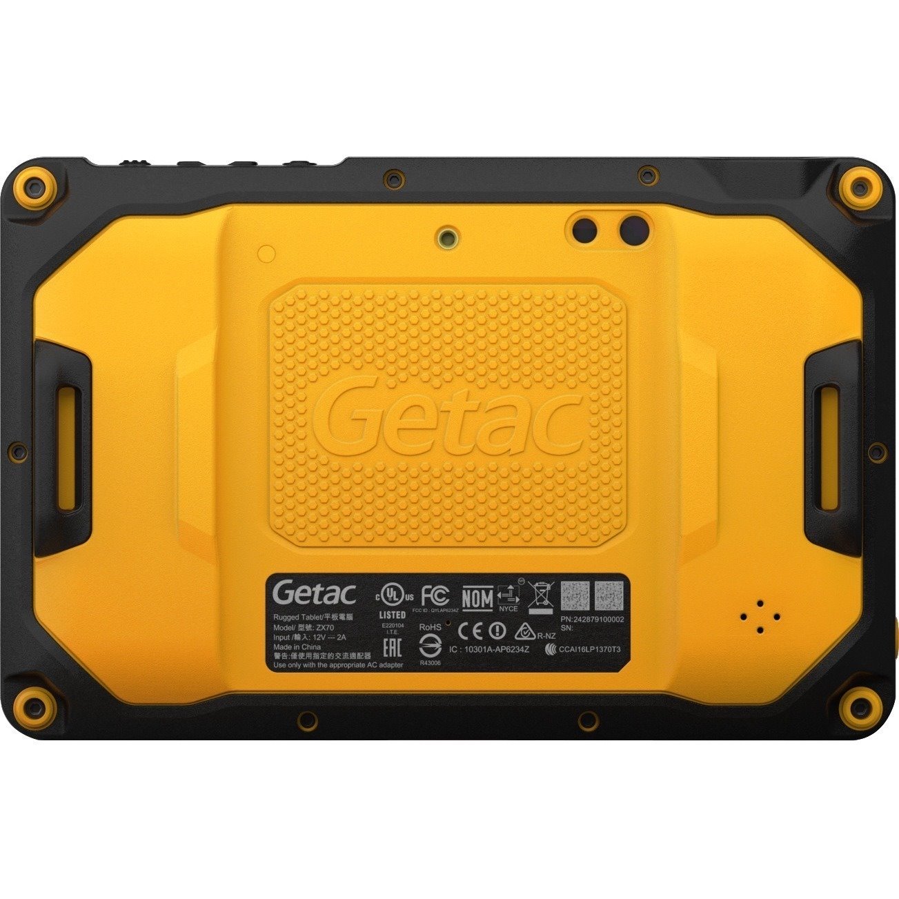 Getac ZX70 G2 Rugged Tablet - 7" HD - Qualcomm Snapdragon 660 - 4 GB - 64 GB Storage - Android 10