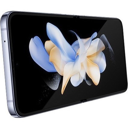 Samsung Galaxy Z Flip4 256 GB Smartphone - 17 cm (6.7") Flexible Folding Screen Dynamic AMOLED 2640 x 1080 - Octa-core (Cortex X2Single-core (1 Core) 3.18 GHz + Cortex A710 Triple-core (3 Core) 2.70 GHz + Cortex A510 Quad-core (4 Core) 2 GHz - 8 GB RAM - Android 12 - 5G - Blue