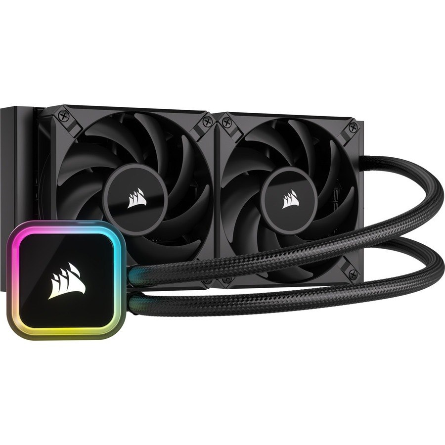 Corsair iCUE H100i 2 Cooling Fan/Radiator/Pump - Processor
