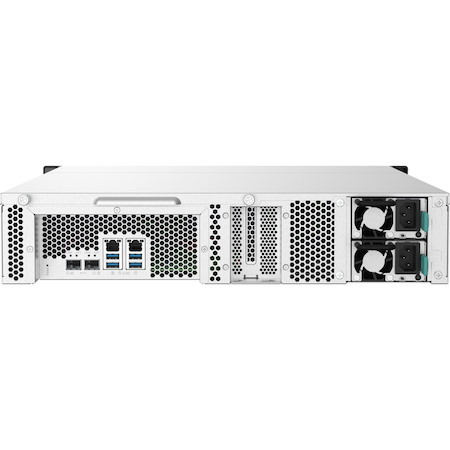 QNAP TS-832PXU-RP-4G 8 x Total Bays SAN/NAS Storage System - 512 MB Flash Memory Capacity - Annapurna Labs Alpine AL-324 Quad-core (4 Core) 1.70 GHz - 4 GB RAM - DDR4 SDRAM - 2U Rack-mountable