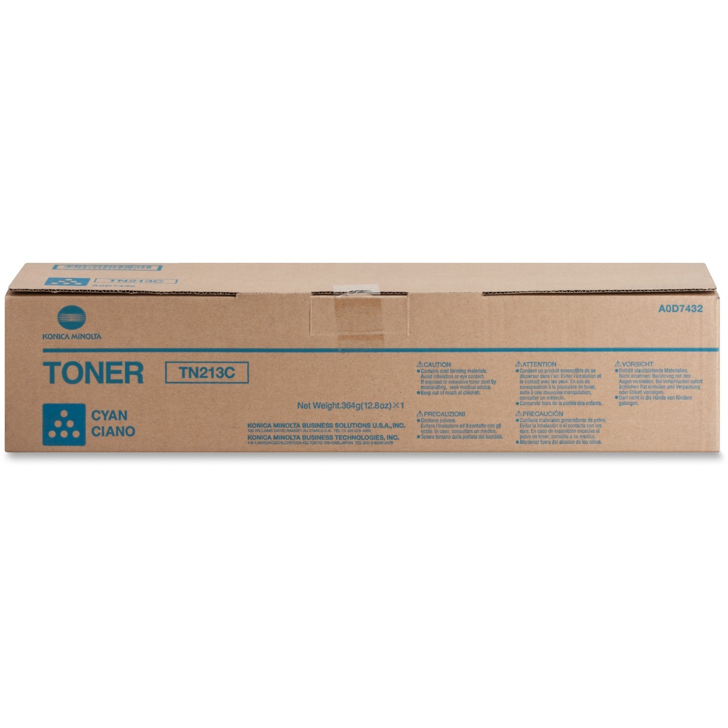 Konica Minolta TN-213C Original Toner Cartridge
