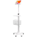 CTA Digital CTA Medical Floor Stand Enclosure for iPad Gen 10, 11" iPad Pro, & More