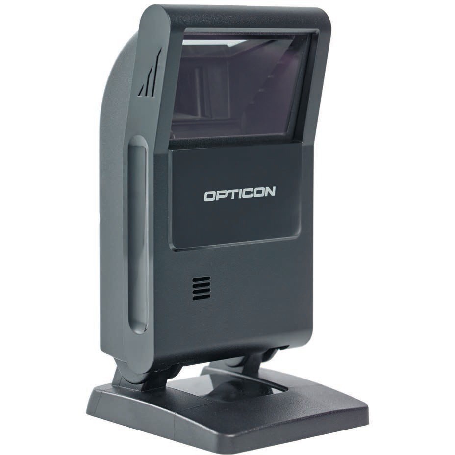 Opticon M-10 Desktop Barcode Scanner - Cable Connectivity - Black