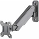 Wall Mount for TV & Monitors (Spring Arm 2 pivots), For screens 17" to 32" , VESA compatability: 75x75mm and 100x100mm - check the dimensions of the four mounting holes on back of screen to ensure it fits, Max 8kg, Black, Bracket, Lifetime Warranty