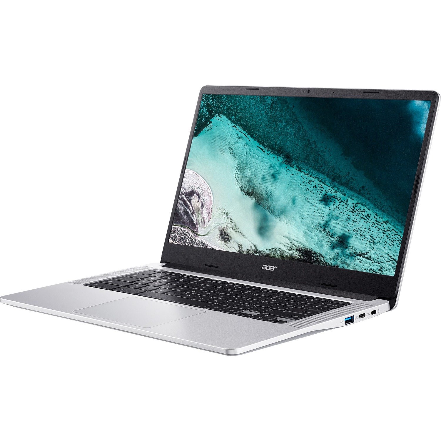 Acer Chromebook 314 CB314-3HT CB314-3HT-C9VS 14" Touchscreen Chromebook - Full HD - Intel Celeron N4500 - 4 GB - 128 GB Flash Memory - English (US) Keyboard - Silver