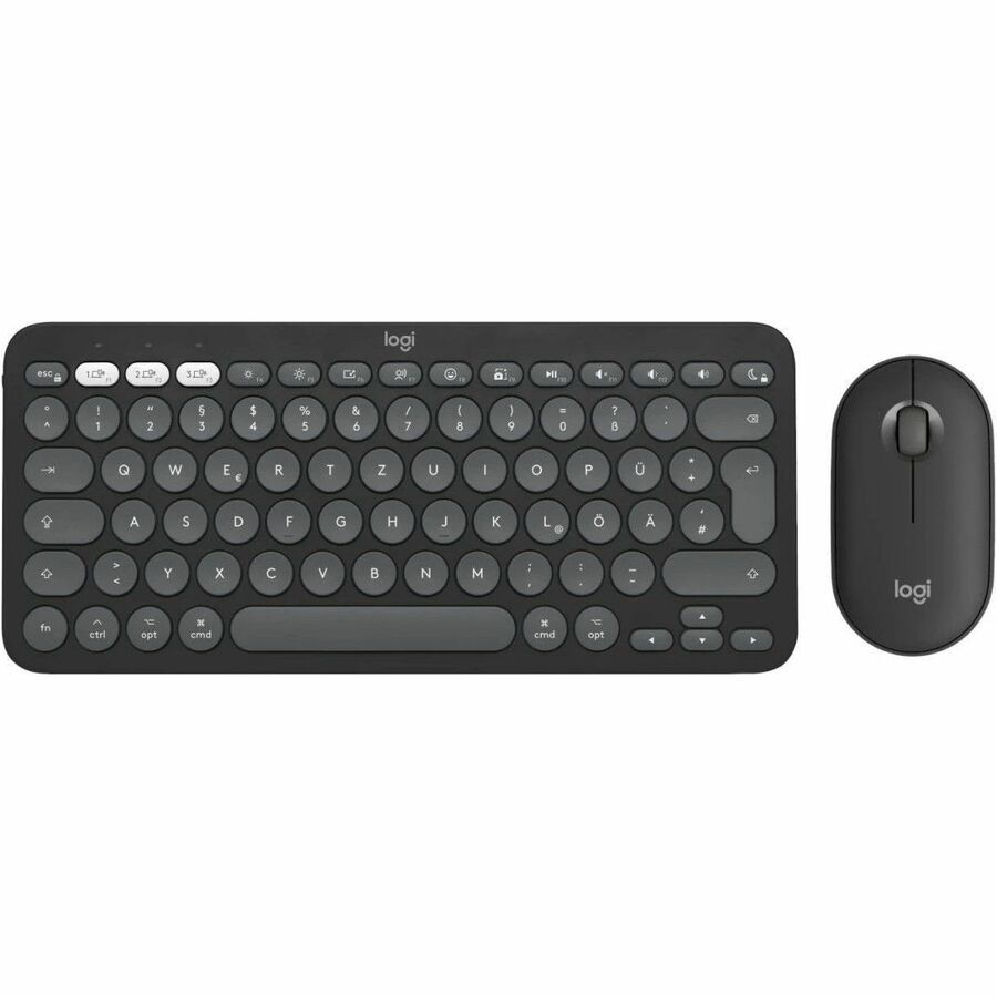 Logitech Pebble 2 Combo For Mac Tonal Graphite De