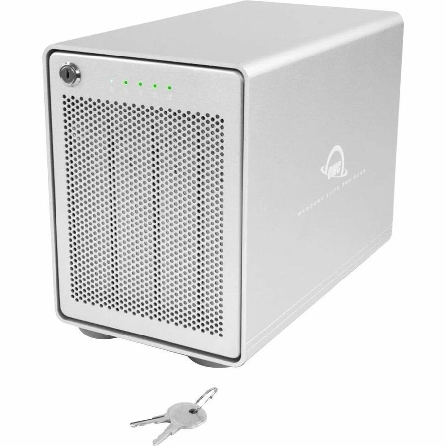 OWC Mercury Elite Pro Quad Drive Enclosure - Silver