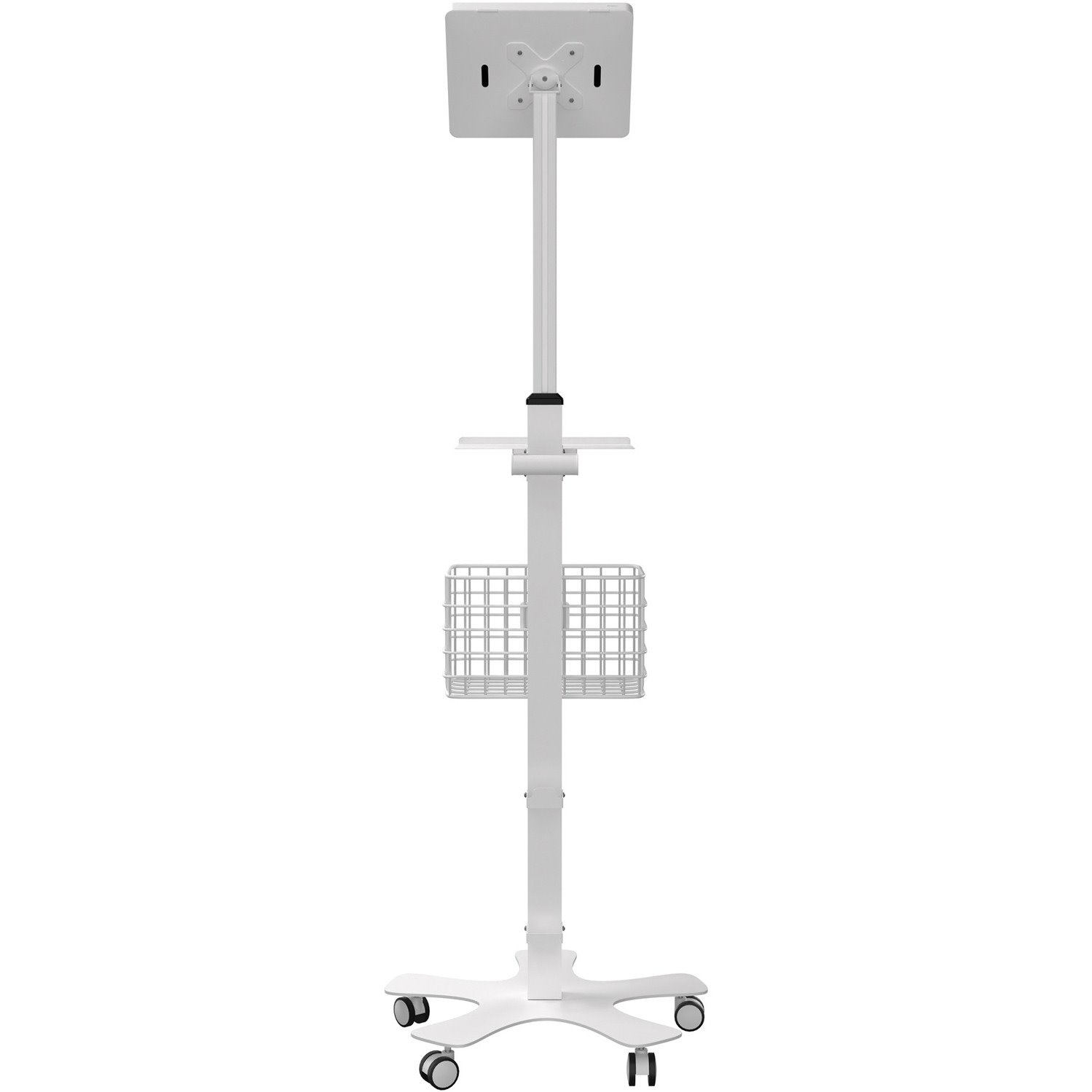 CTA Digital Medical Mobile Floor Stand with Small Enclosure