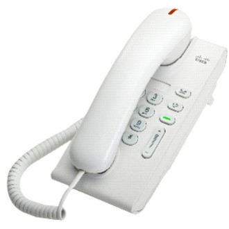 CISCO - Cisco UC Phone 6901, White, Slimline handset