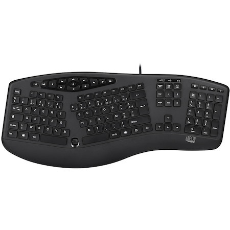 Adesso AKB-160UB TruForm Ergonomic Desktop Keyboard