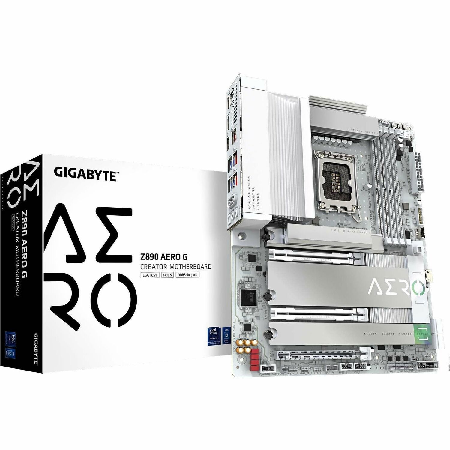 GIGABYTE Desktop Motherboard - Intel Z890 Chipset - Socket LGA-1851 - ATX