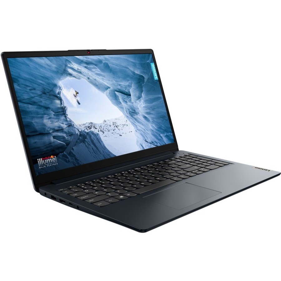 Lenovo IdeaPad 1 15IJL7 82LX002RUK 39.6 cm (15.6") Notebook - HD - Intel Celeron N5100 - 4 GB - 128 GB Flash Memory - English (UK) Keyboard - Abyss Blue