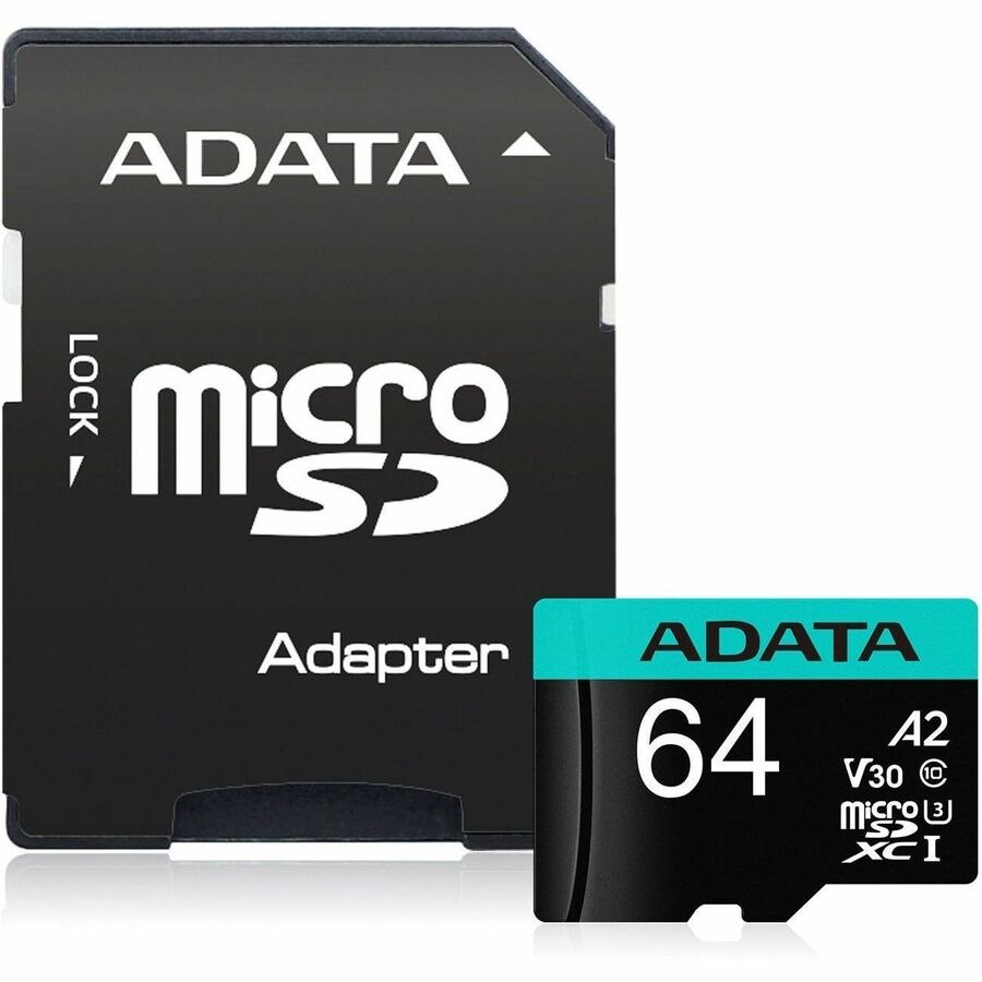 Adata Premier Pro 64 GB Class 10/UHS-I (U3) V30 microSDXC