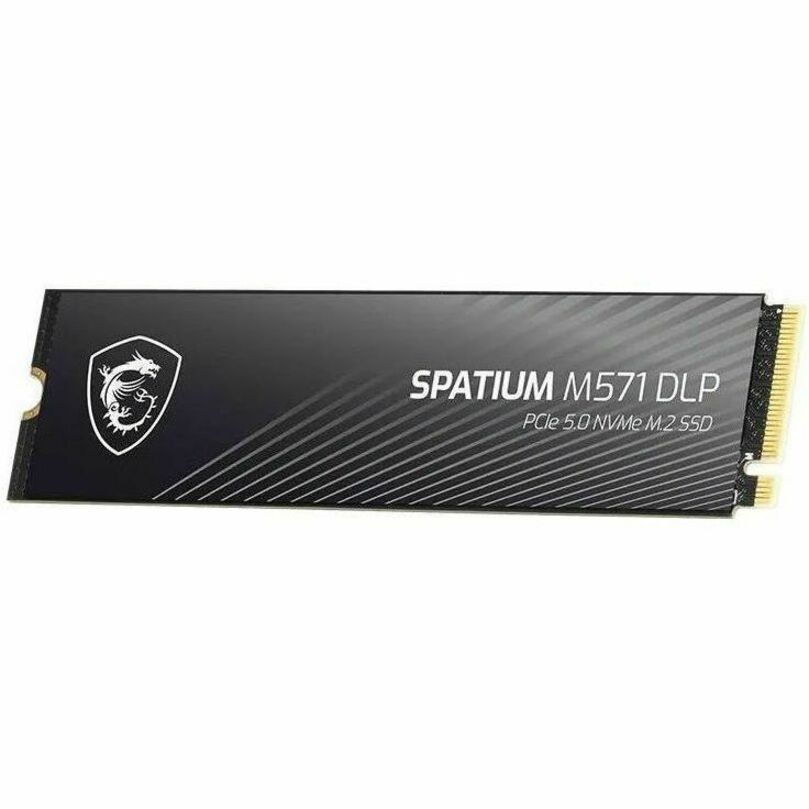 MSI SPATIUM M571 2 TB Solid State Drive - M.2 2280 Internal - PCI Express NVMe (PCI Express NVMe 5.0 x4)