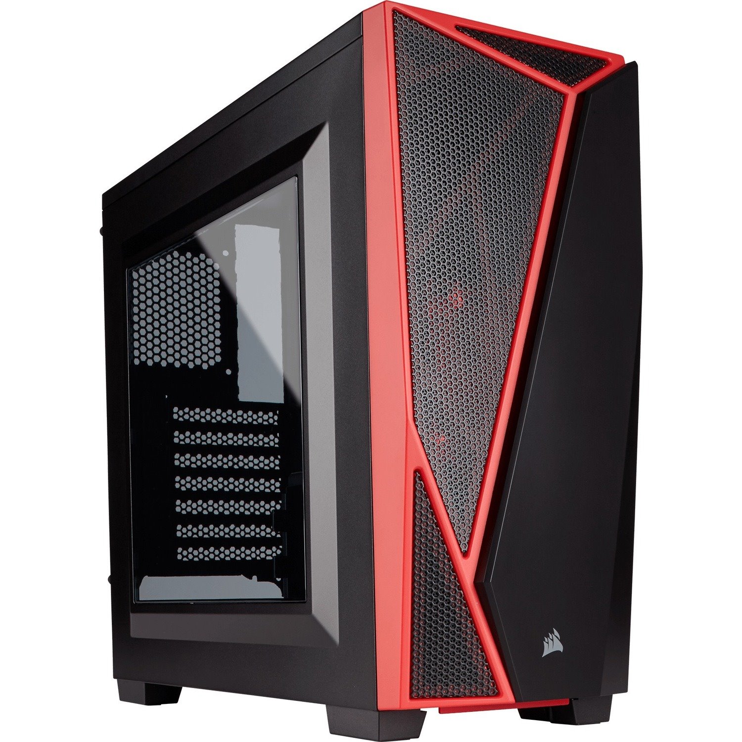 Corsair Carbide Spec-04 Computer Case - Mid-tower - Black, Red