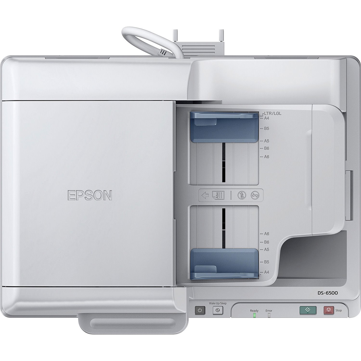 Epson WorkForce DS-6500 Flatbed Scanner - 1200 dpi Optical - White